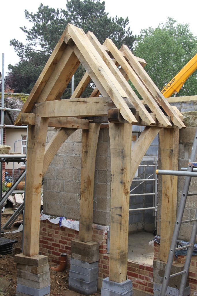 Oak porch