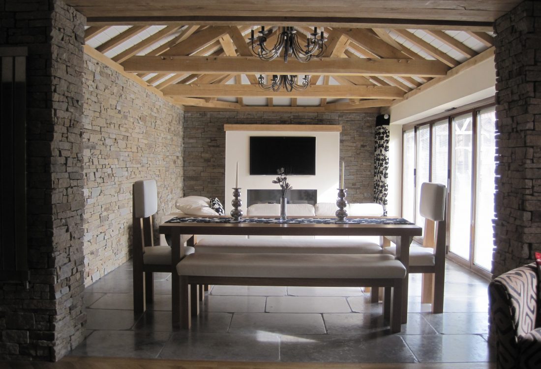 Oak framed house Castle Ring Oak Frame