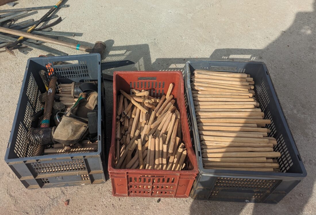 Pegs for timber framing