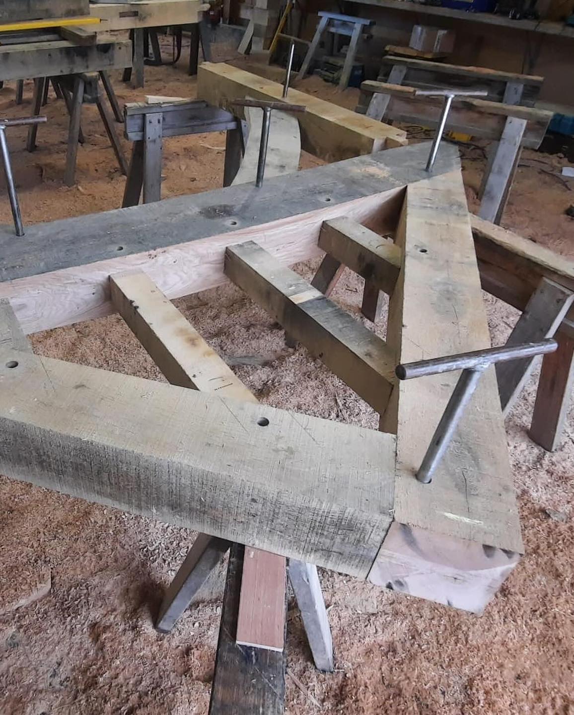 Castle Ring Oak Frame truss